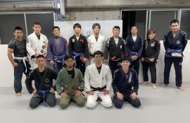 石渡男塾 vs CAVE BJJ 集合写真