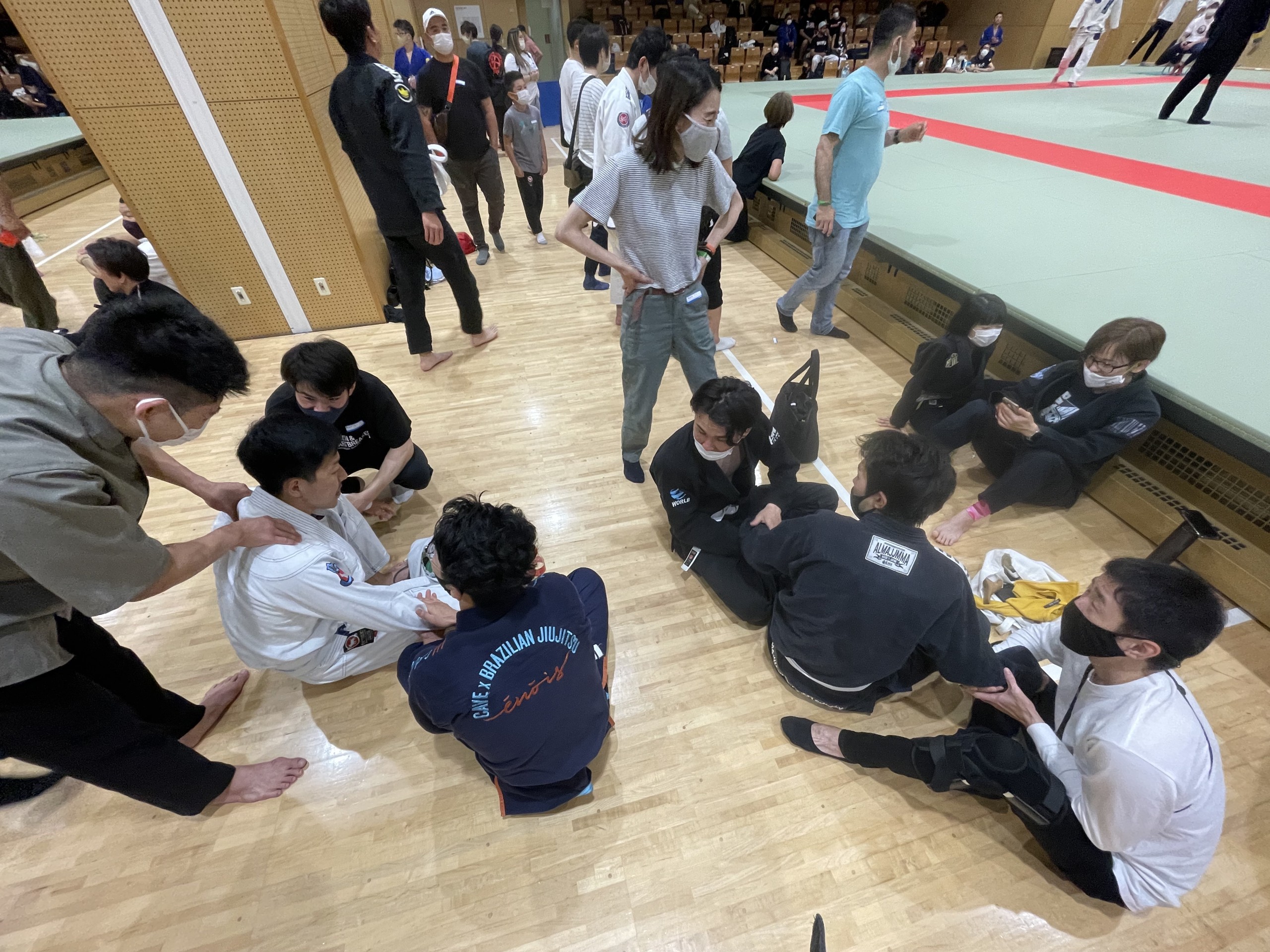 CAVE BJJ サポート 写真