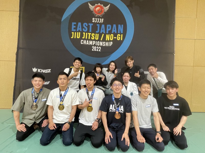 CAVE BJJ SJJJF 大会 集合写真