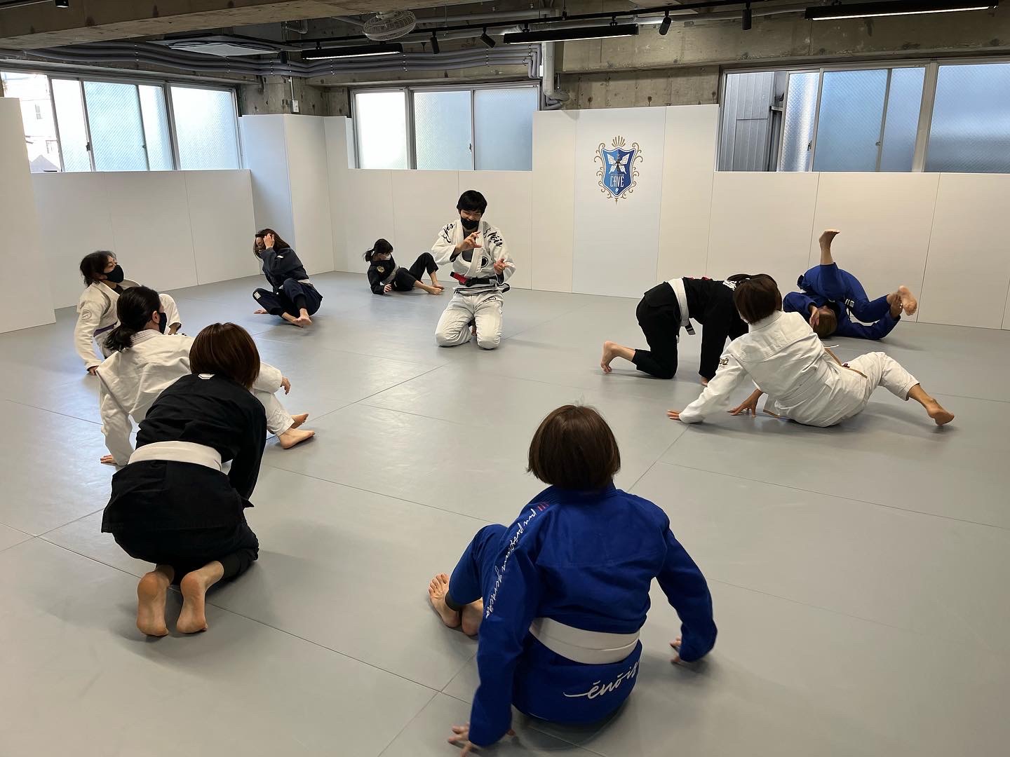 女性柔術体験会　クラスの様子