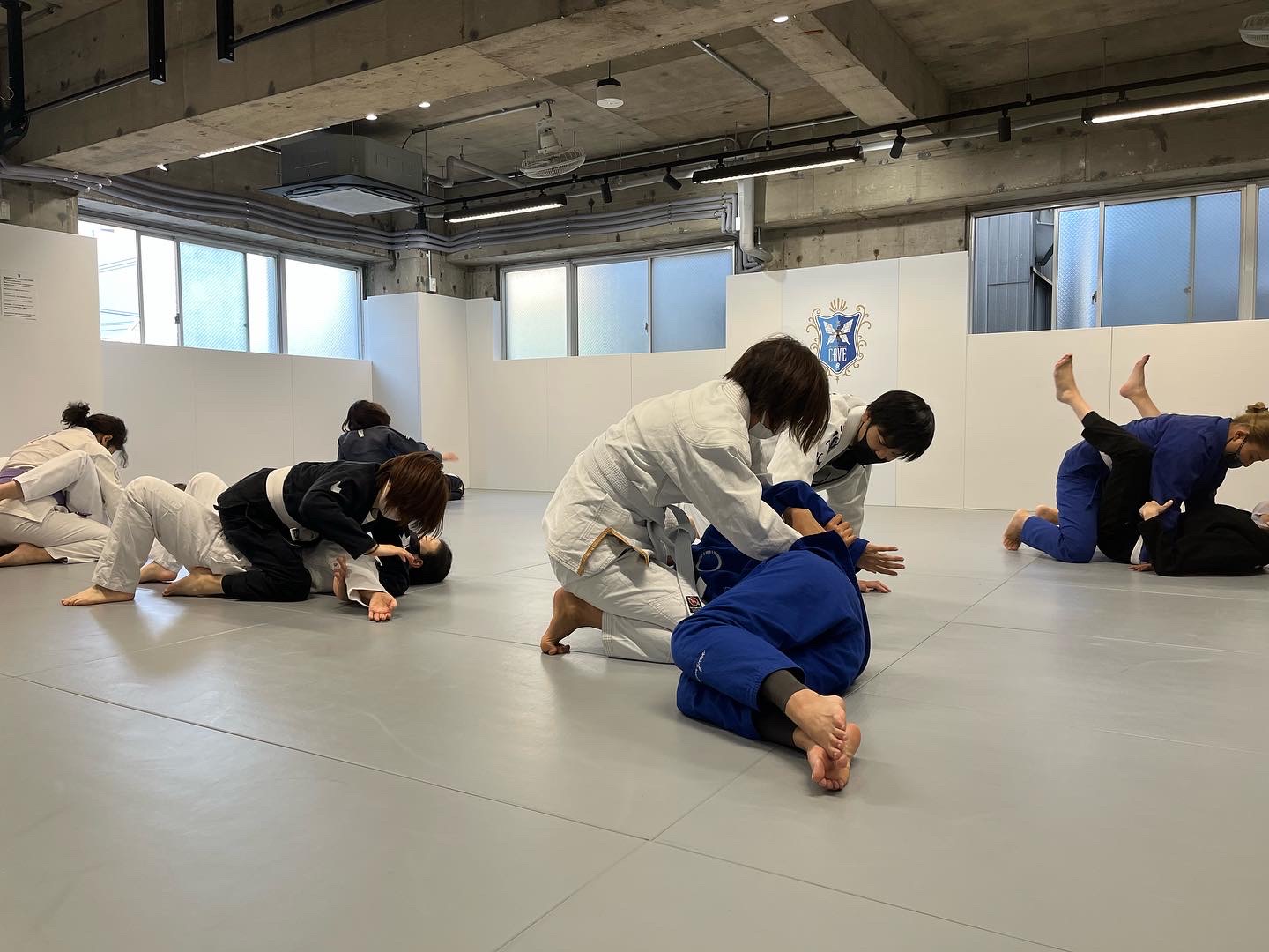 女性柔術体験会　クラスの様子