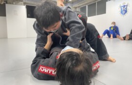 キッズ柔術の様子