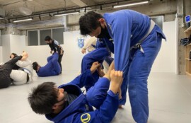 柔術クラスの様子