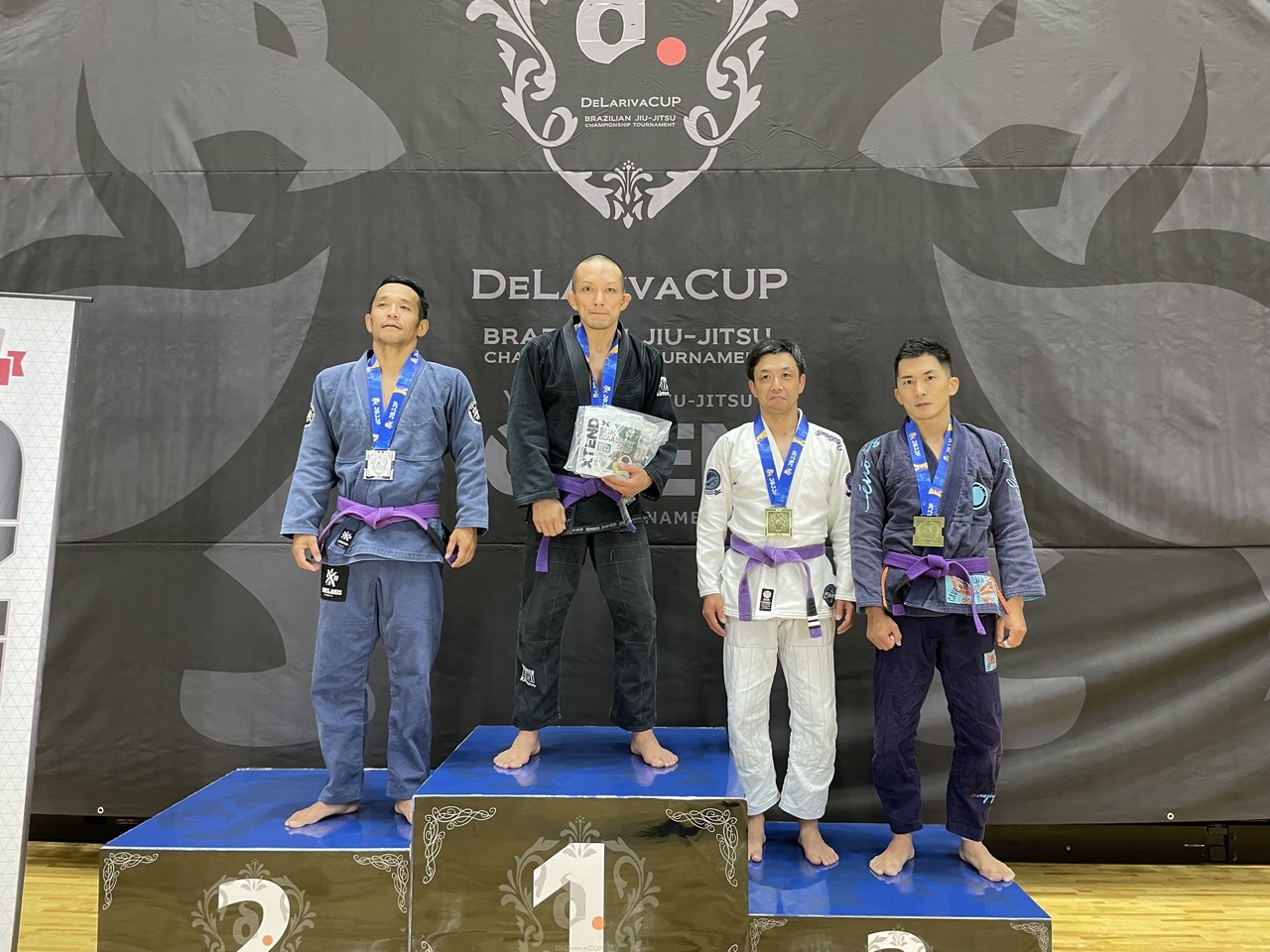 CAVE BJJ 入賞者写真