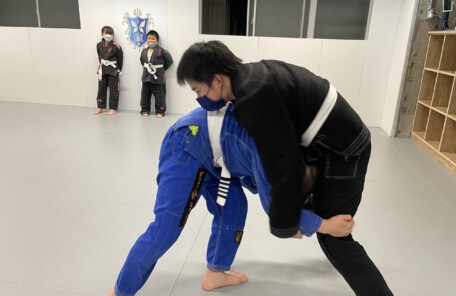 キッズ柔術の様子