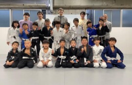 キッズ柔術交流戦　集合写真