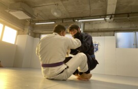 CAVE BJJ 練習風景