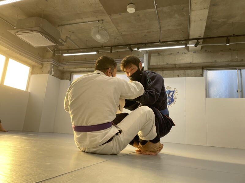 CAVE BJJ 練習風景
