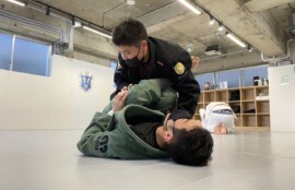 CAVE BJJ 練習風景
