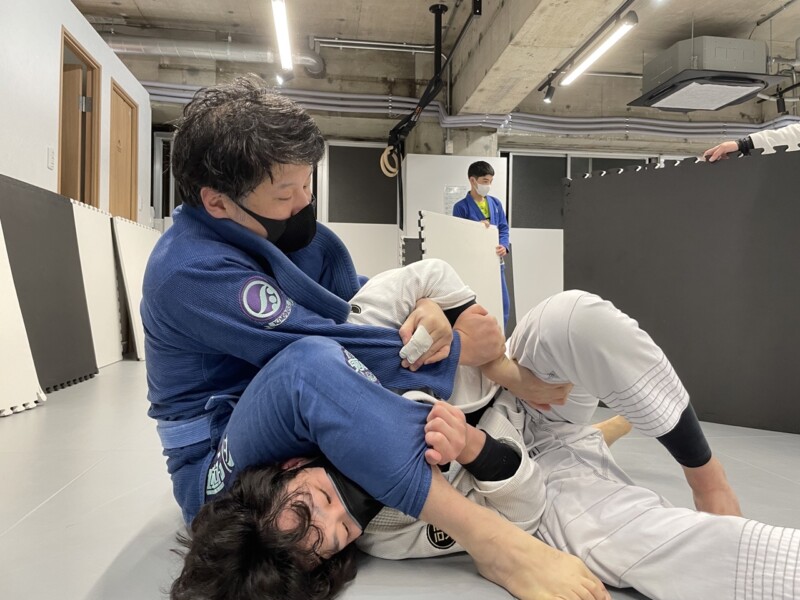CAVE BJJ 練習風景