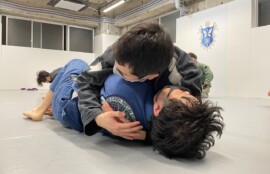CAVE BJJ　柔術クラス　風景