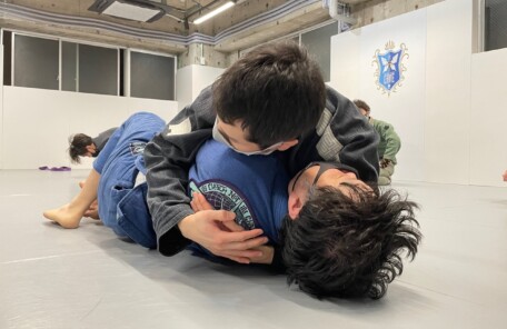 CAVE BJJ　柔術クラス　風景