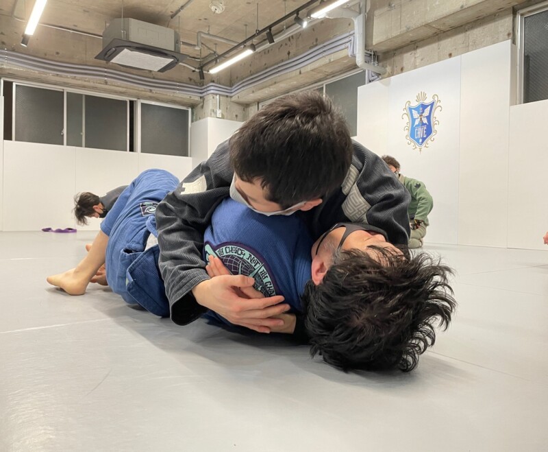 CAVE BJJ　柔術クラス　風景