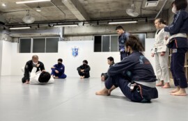 CAVE BJJ 柔術クラス 風景