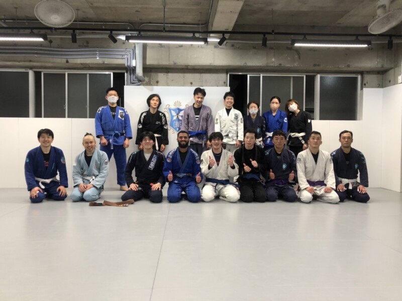 CAVE BJJ 柔術クラス 風景