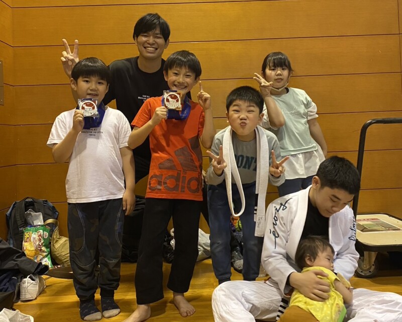 キッズ柔術　大会　入賞者