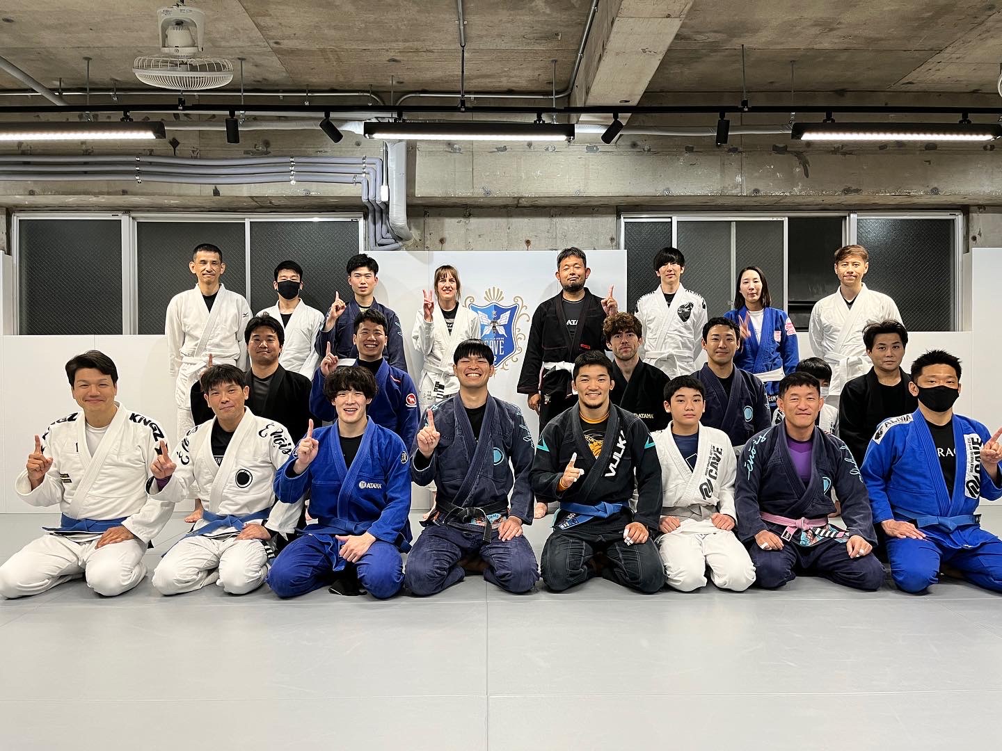CAVE BJJ １周年記念写真