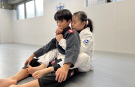 CAVE BJJ ブラジリアン柔術 キッズクラス 風景
