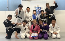 CAVE BJJ 柔術 キッズクラス　風景