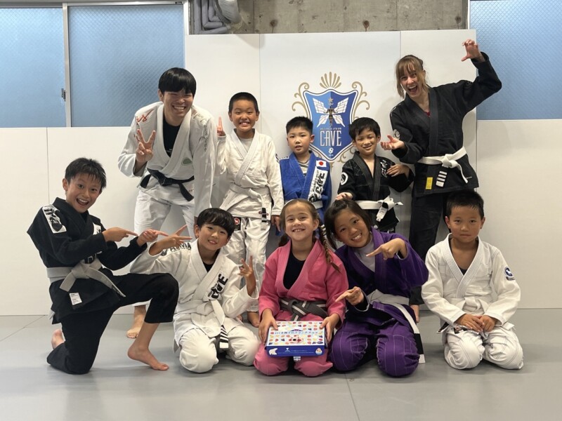 CAVE BJJ 柔術 キッズクラス　風景