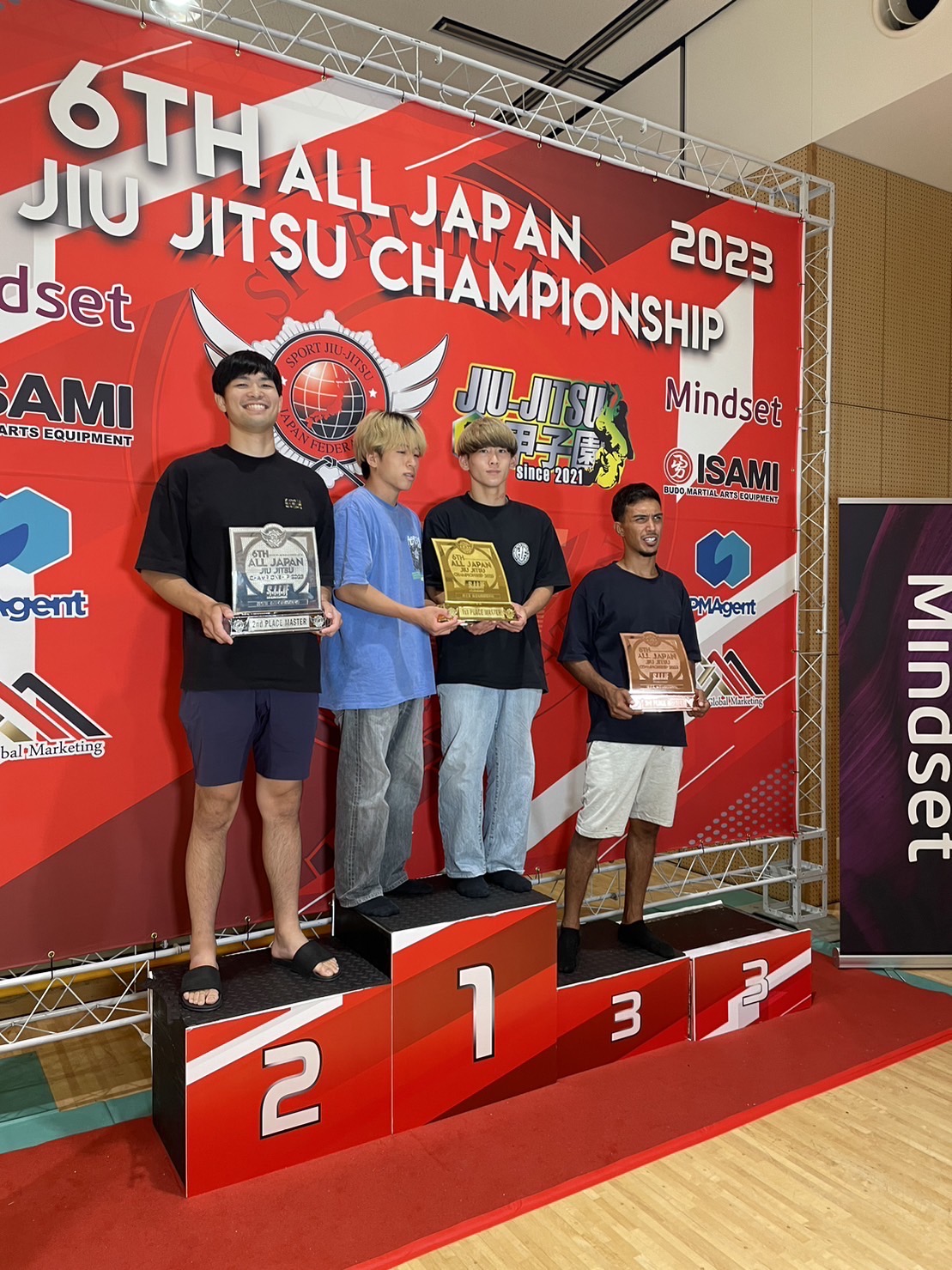 CAVE BJJ 柔術 大会入賞者　
