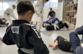 CAVE BJJ 柔術 キッズクラス　風景