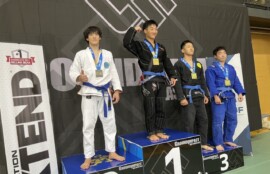 CAVE BJJ 津田大雅 準優勝　ブラジリアン柔術