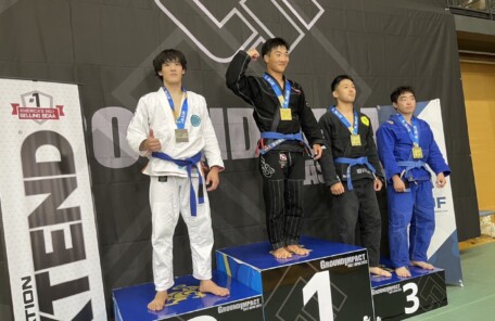 CAVE BJJ 津田大雅 準優勝　ブラジリアン柔術