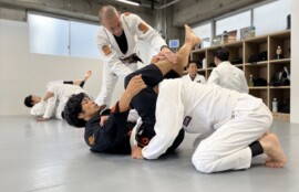 CAVE BJJ 柔術クラス　風景