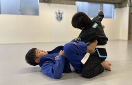 CAVE BJJ 柔術クラス　キッズクラス風景
