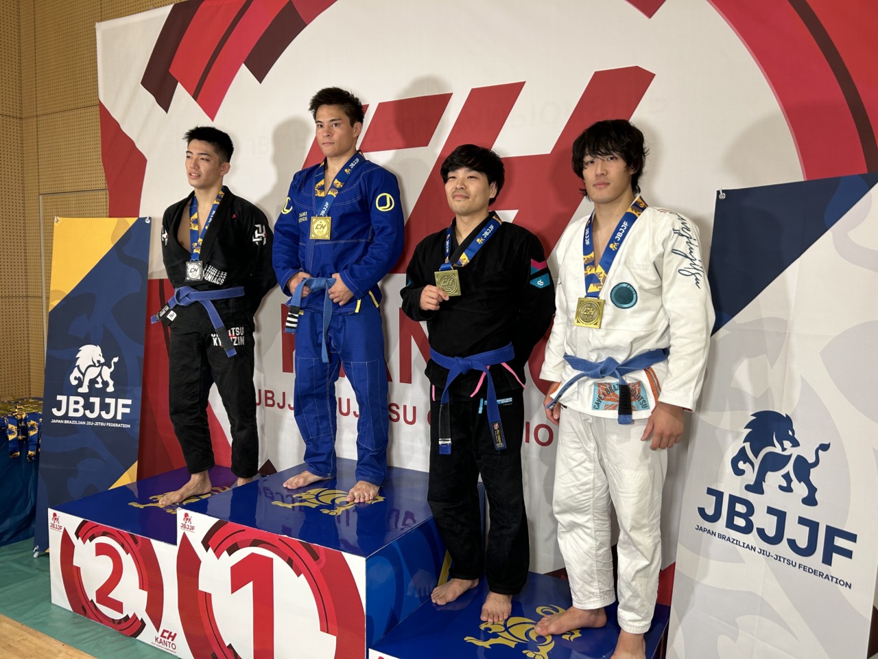 CAVE BJJ ブラジリアン柔術　大会　入賞者