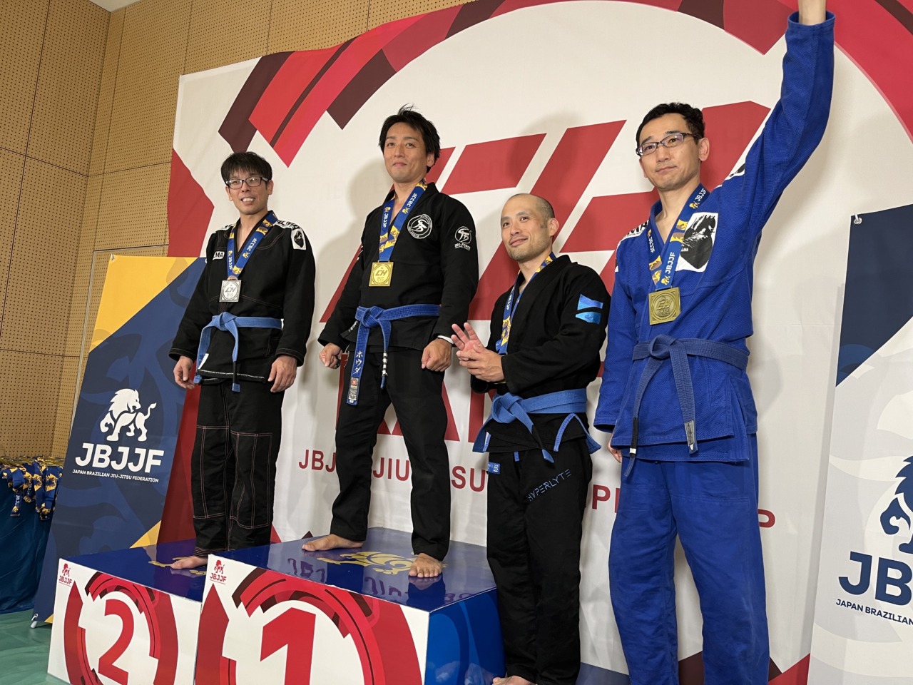 CAVE BJJ ブラジリアン柔術　大会　入賞者