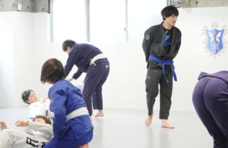 CAVE BJJ ブラジリアン柔術クラス　風景