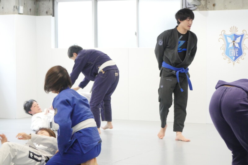 CAVE BJJ ブラジリアン柔術クラス　風景