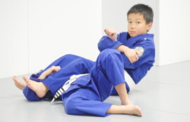 CAVE BJJ キッズ　ブラジリアン柔術　クラス風景