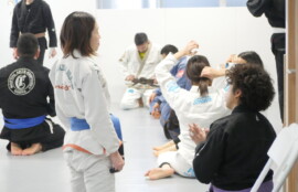 CAVE BJJ ブラジリアン柔術クラス　風景