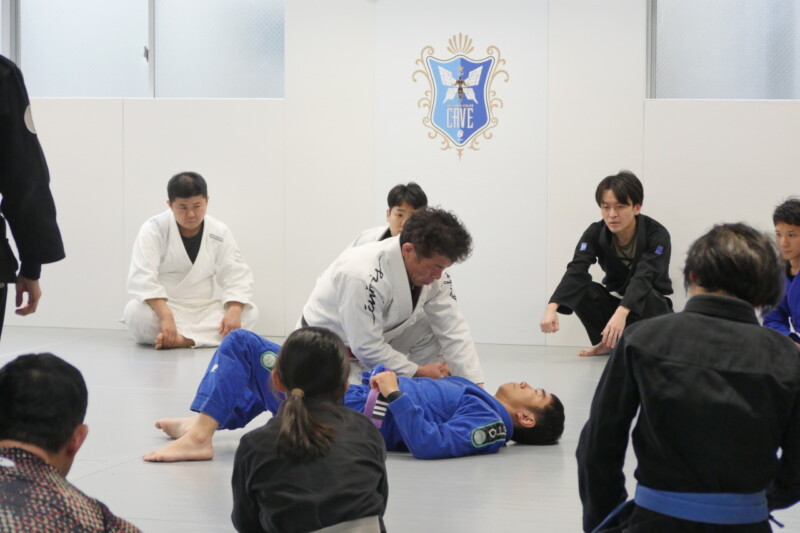 CAVE BJJ ブラジリアン柔術クラス　風景