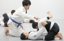 CAVE BJJ 柔術クラス　キッズクラス風景