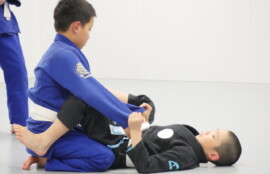 CAVE BJJ 柔術クラス　キッズクラス風景