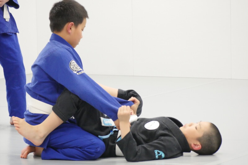 CAVE BJJ 柔術クラス　キッズクラス風景