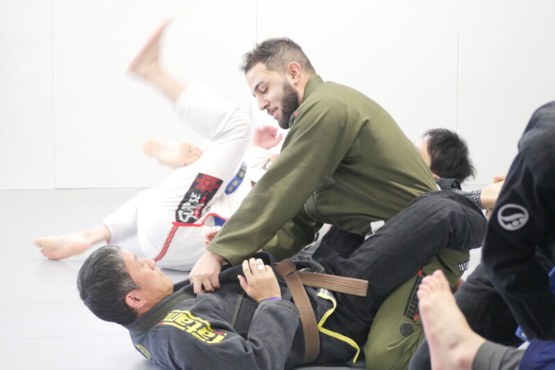 CAVE BJJ ブラジリアン柔術クラス　風景