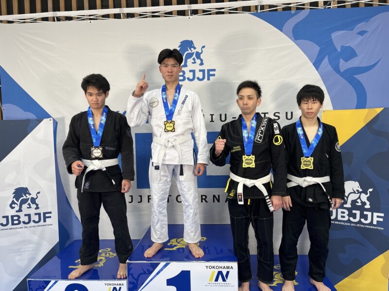 CAVE BJJ 柔術 大会出場者　入賞者