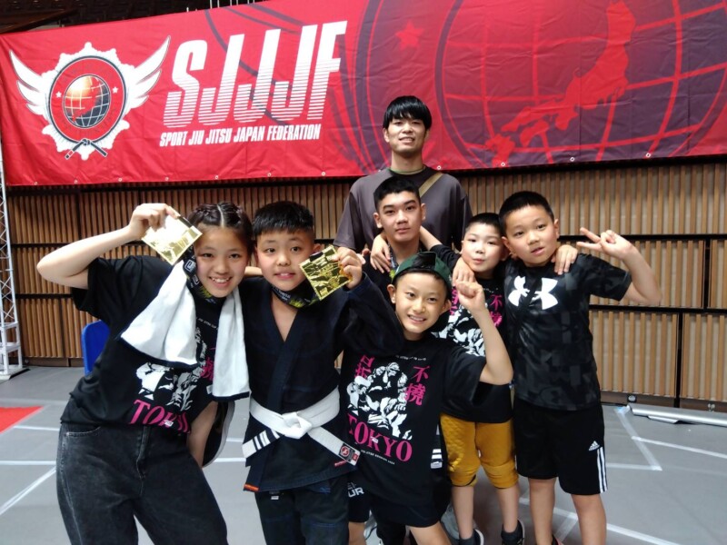 CAVE BJJ 柔術 大会出場者　キッズ入賞者