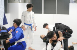 CAVE BJJ クラス風景