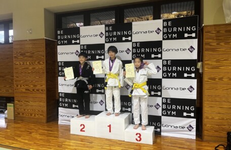 CAVE BJJ キッズ　柔術大会　入賞者