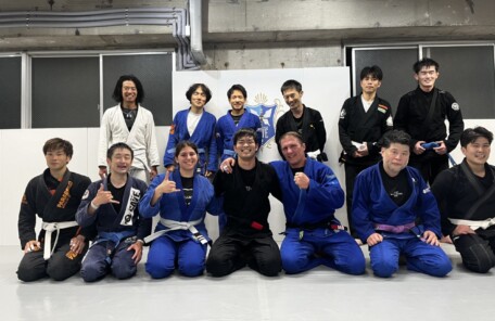 CAVE BJJ クラス風景