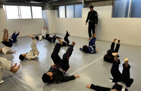 CAVE BJJ キッズクラス風景