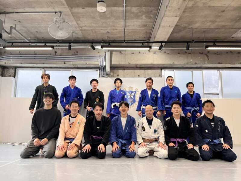 CAVE BJJ クラス風景