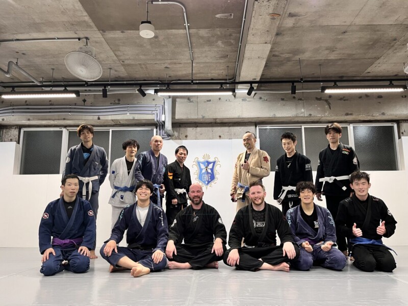 CAVE BJJ クラス風景