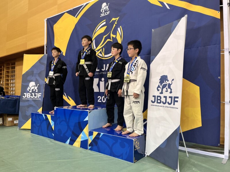CAVE BJJ 柔術　大会入賞者　キッズ